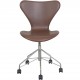 Arne Jacobsen 3117 office chair in mokka classic leather 1997