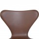 Arne Jacobsen 3117 office chair in mokka classic leather 1997