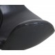 Arne Jacobsen vintage Swan chair in black leather 1960s