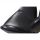 Arne Jacobsen vintage Swan chair in black leather 1960s