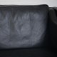 Børge Mogensen 2212 2.seater sofa in black leather 1980s