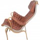 Bruno Mathson Pernilla chair in cognac leather 1990s