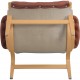 Bruno Mathson Pernilla chair in cognac leather 1990s