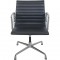 Charles Eames Ea108 chair in black leather 2007
