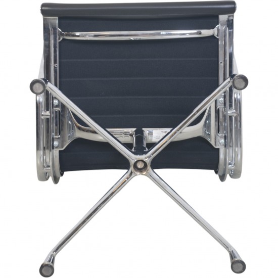 Charles Eames Ea108 chair in black leather 2007