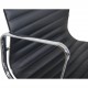 Charles Eames Ea108 chair in black leather 2007