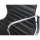 Charles Eames Ea108 chair in black leather 2007