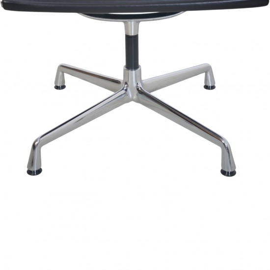 Charles Eames Ea108 chair in black leather 2007