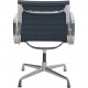 Charles Eames Ea108 chair in black leather 2007