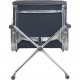 Charles Eames Ea208 chair in black leather 2008