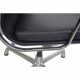 Charles Eames Ea208 chair in black leather 2008