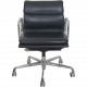 Charles Eames Ea217 office chair in black leather 2011