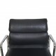 Charles Eames Ea217 office chair in black leather 2011