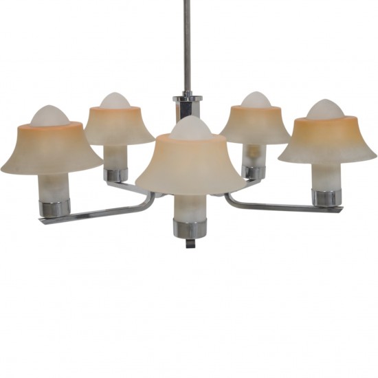 Fog and Mørup chandelier 1940s