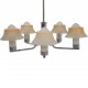 Fog and Mørup chandelier 1940s
