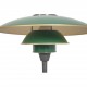 Poul Henningsen grøn PH3/2 bordlampe 1930'erne