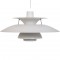 Poul Henningsen hvid PH5 pendel 1990'erne