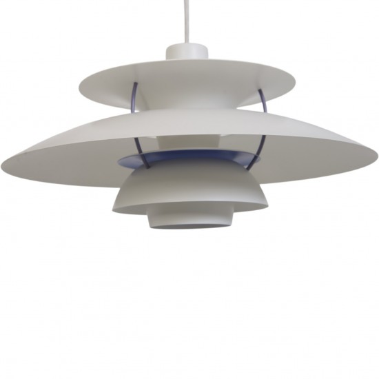 Poul Henningsen hvid PH5 pendel 1990'erne