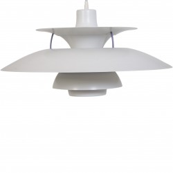 Poul Henningsen hvid PH5 pendel 1990'erne