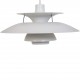 Poul Henningsen hvid PH5 pendel 1990'erne