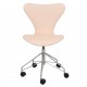 Arne Jacobsen Seven office chair model 3117 natural leather