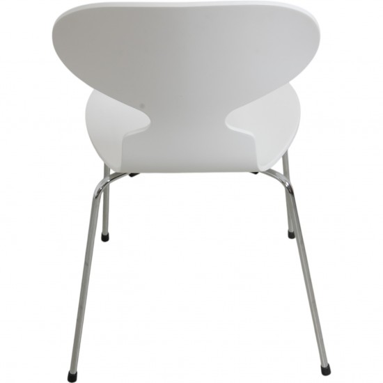 Sæt af 6 hvide Arne Jacobsen Myrer