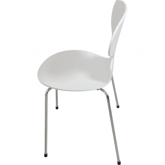 Sæt af 6 hvide Arne Jacobsen Myrer