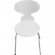 Sæt af 6 hvide Arne Jacobsen Myrer
