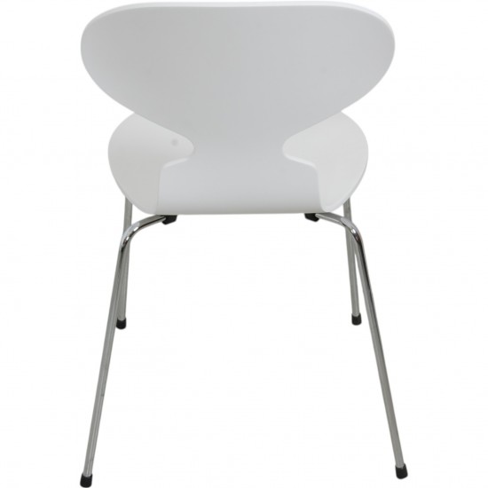 Sæt af 6 hvide Arne Jacobsen Myrer