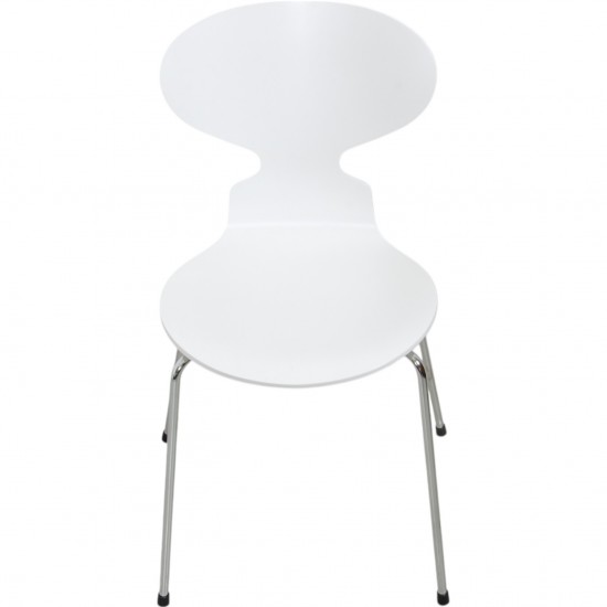 Sæt af 6 hvide Arne Jacobsen Myrer