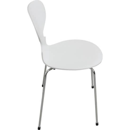 Sæt af 6 hvide Arne Jacobsen Myrer
