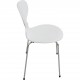 Sæt af 6 hvide Arne Jacobsen Myrer