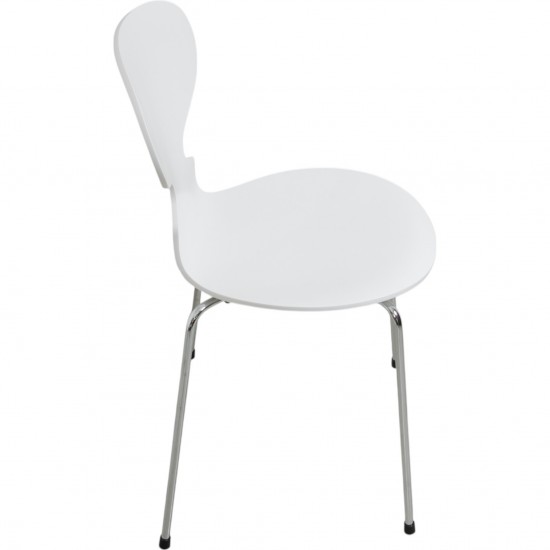 Sæt af 6 hvide Arne Jacobsen Myrer