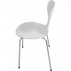 Sæt af 6 hvide Arne Jacobsen Myrer