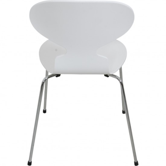 Sæt af 6 hvide Arne Jacobsen Myrer