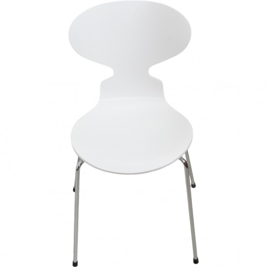 Sæt af 6 hvide Arne Jacobsen Myrer