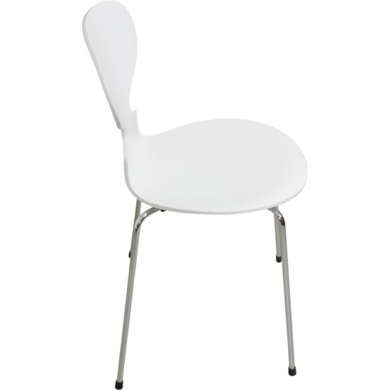 Sæt af 6 hvide Arne Jacobsen Myrer