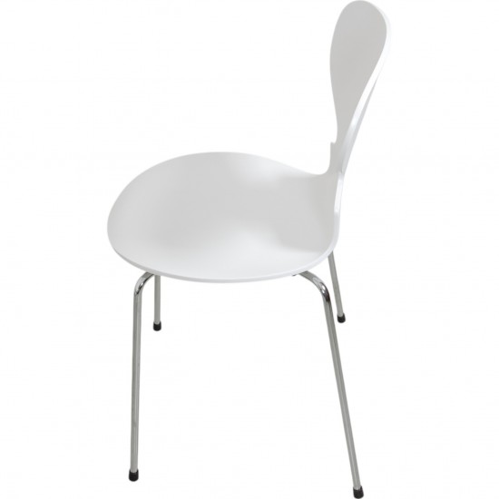 Sæt af 6 hvide Arne Jacobsen Myrer
