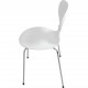 Sæt af 6 hvide Arne Jacobsen Myrer