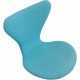 Sæt med 6 Arne Jacobsen Syver stole i blåt stof