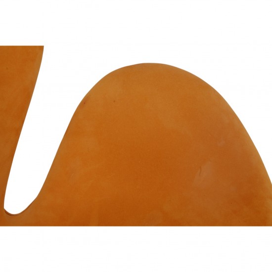 Arne Jacobsen Svane stol i gul alcantara