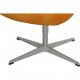 Arne Jacobsen Svane stol i gul alcantara