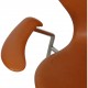 Arne Jacobsen vintage Syver stol 3207 nybetrukket i Cognac Classic læder