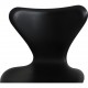 Sæt med 6 Arne Jacobsen Syver stole i sort Essential læder