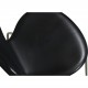 Sæt med 6 Arne Jacobsen Syver stole i sort Essential læder
