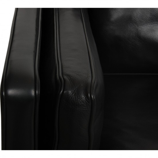 Børge Mogensen 2213 3-personers sofa i sort læder