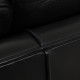 Børge Mogensen 2213 3-personers sofa i sort læder