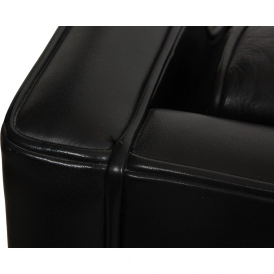 Børge Mogensen 2213 3-personers sofa i sort læder
