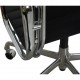 Charles Eames Ea-119 kontorstol i sort læder