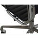 Charles Eames Ea-119 kontorstol i sort læder